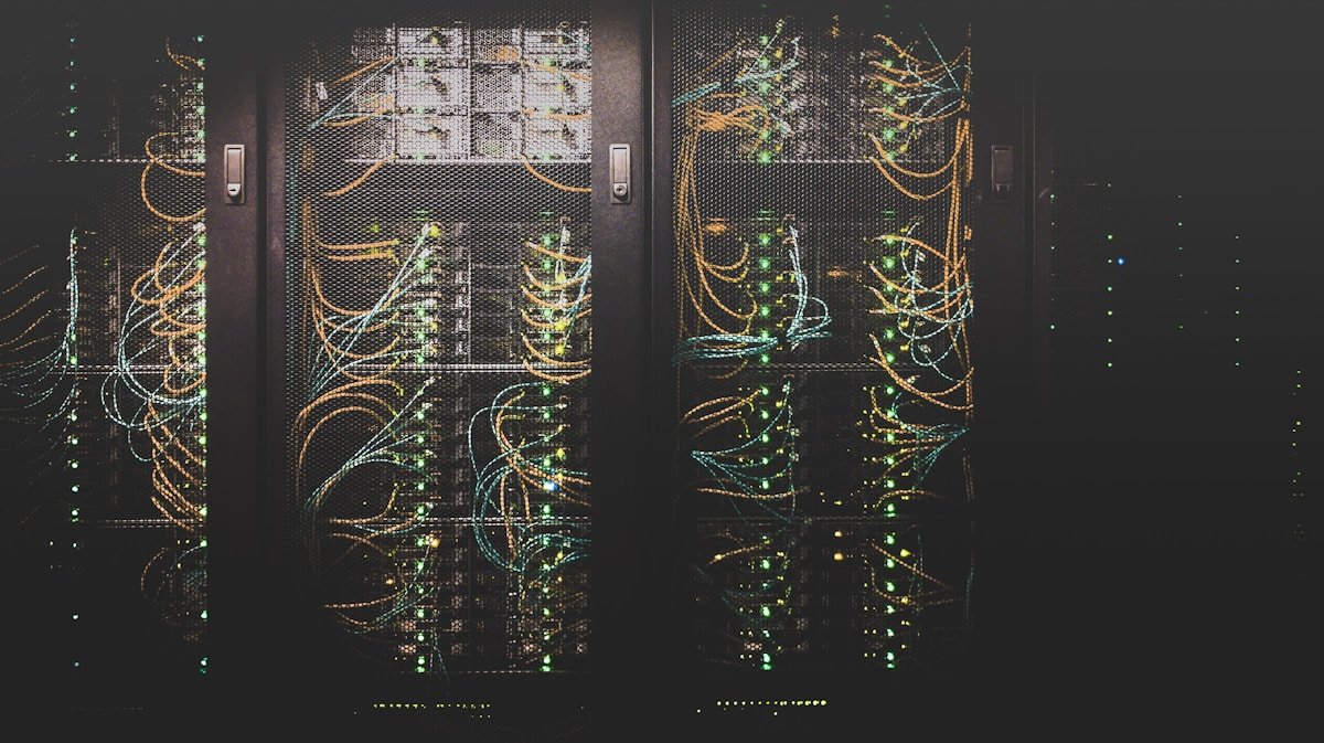 Data centre server room representing critical infrastructure fire stopping works