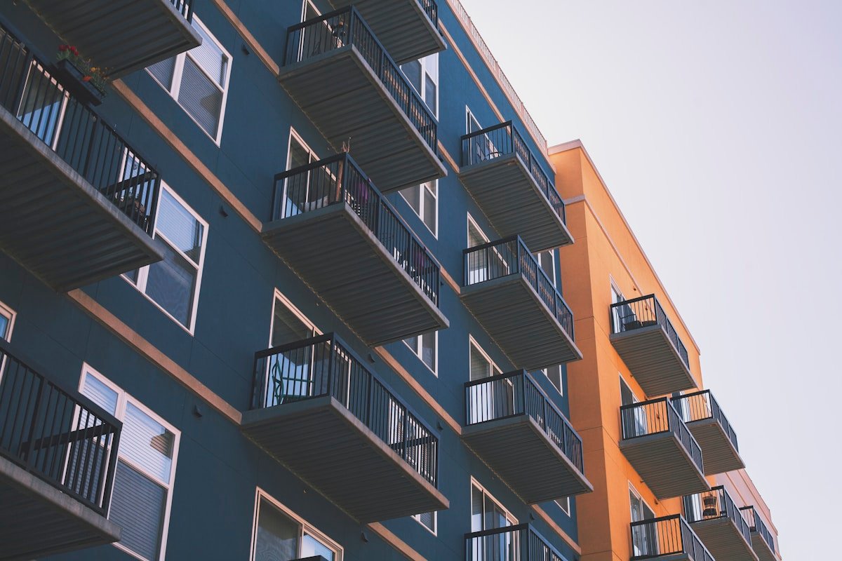 Multi-storey residential building representing passive fire protection remediation works